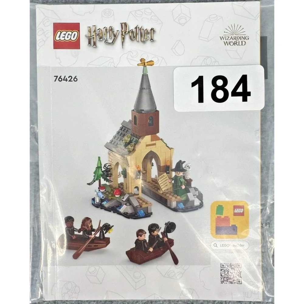 LEGO‎ 76426 Harry Potter Hogwarts Boathouse Instruction Manual Only OEM Original